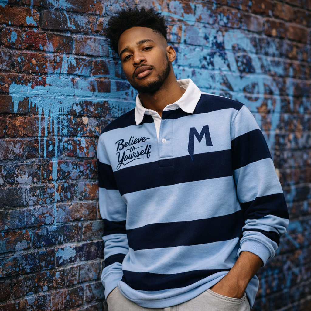 Luxury Blue Fire Rugby