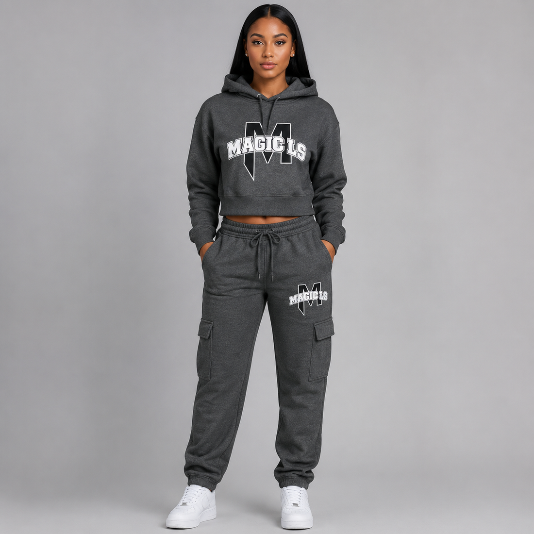 Midnight Cargo Sweatsuit