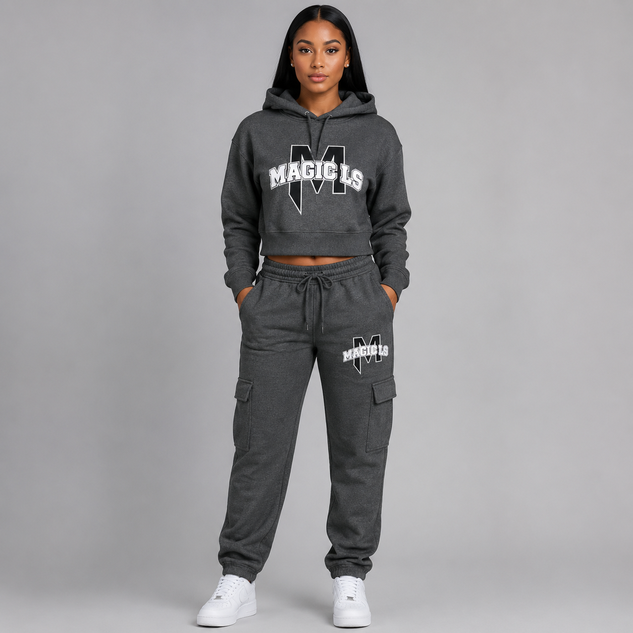 Midnight Cargo Sweatsuit